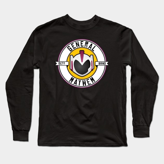 Lego Movie 2 - General Mayhem Long Sleeve T-Shirt by geekers25